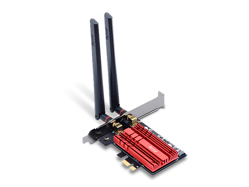 fenvi FV-AX3000 WiFi 6 PCI-E 3000Mbps Bluetooth 5.1 Wifi Adapter Intel AX200 Wi-fi Card Wireless PCI Express 802.11ax/ac 2.4Ghz/5.0Ghz Dual Band MU-MIMO OFDMA With Heat Sink, for Windows 10 Linux