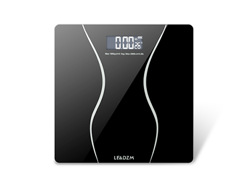 400lb/180KG Digital LCD Glass Bathroom Scale Body Weight Scales High Precision