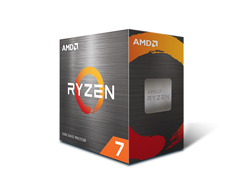 AMD Ryzen 7 5800X - Ryzen 7 5000 Series Vermeer (Zen 3) 8-Core 3.8 GHz Socket AM4 105W Desktop Processor - 100-100000063WOF