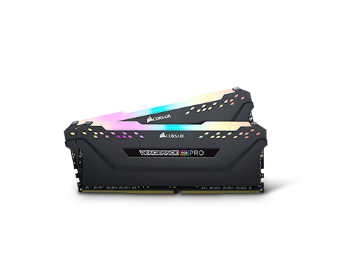 CORSAIR Vengeance RGB Pro 16GB (2 x 8GB) 288-Pin DDR4 DRAM DDR4 3200 (PC4 25600) Desktop Memory Model CMW16GX4M2C3200C16
