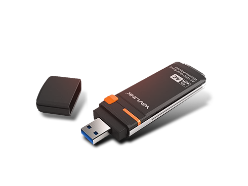 Wavlink 1300Mbps WiFi Card, AC1300 Dual Band 2.4G/5G WiFi Adapter USB 3.0 Wireless Adapter, 802.11ac High Gain 2 x 3dBi Antennas Network Card With WPS Button supports Windows XP/Vista/7/8/10, Mac OS