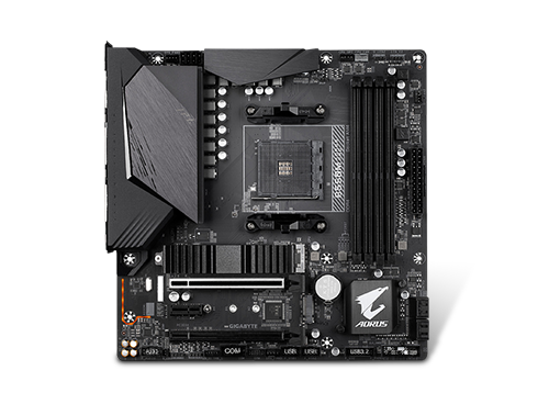 GIGABYTE B550M AORUS PRO AM4 AMD B550 Micro-ATX Motherboard with Dual M.2, SATA 6Gb/s, USB 3.2 Gen 2, PCIe 4.0
