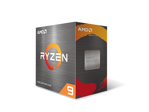 AMD Ryzen 9 5900X - Ryzen 9 5000 Series Vermeer (Zen 3) 12-Core 3.7 GHz Socket AM4 105W Desktop Processor - 100-100000061WOF