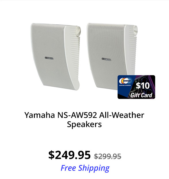 Yamaha NS-AW592 All-Weather Speakers