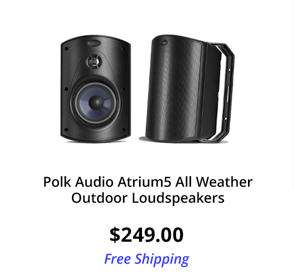 Polk Audio Atrium5 All Weather Outdoor Loudspeakers