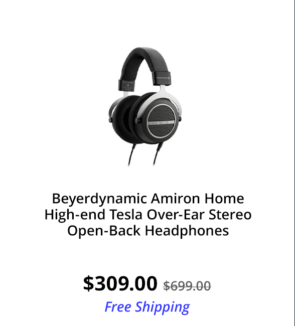 Beyerdynamic Amiron Home High-end Tesla Over-Ear Stereo Open-Back Headphones