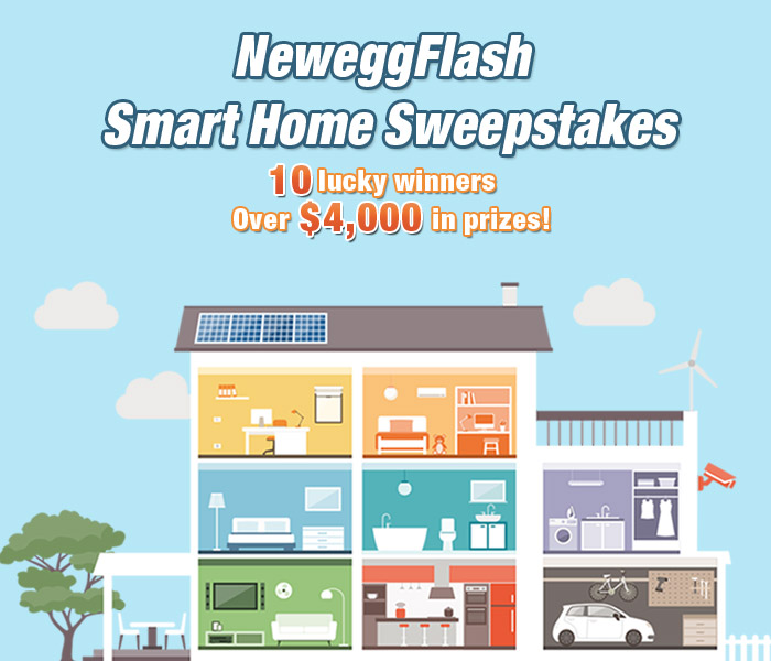 NeweggFlash Smart Home Sweepstakes