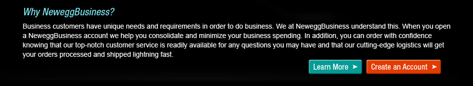 Why NeweggBusiness.com