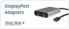 DisplayPort adapters