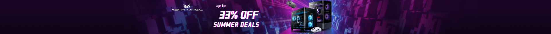Up to 33% off Summer Deals