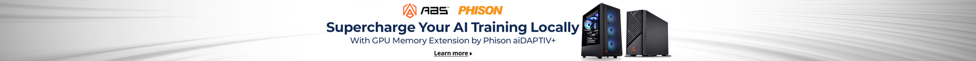 Phison ABS Bigger Data, Smaller Machine