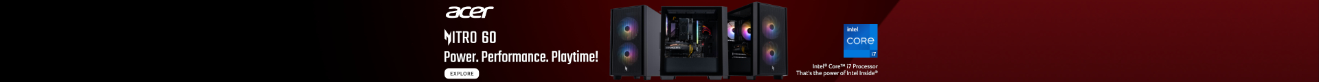Power. Performance. Playtime!