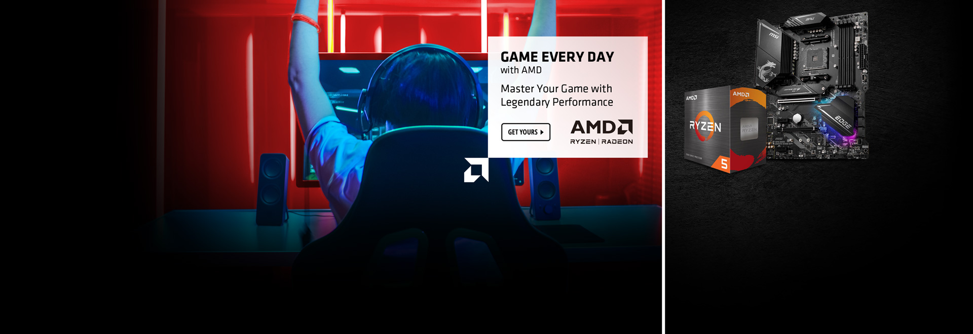 Game Every Day  with AMD