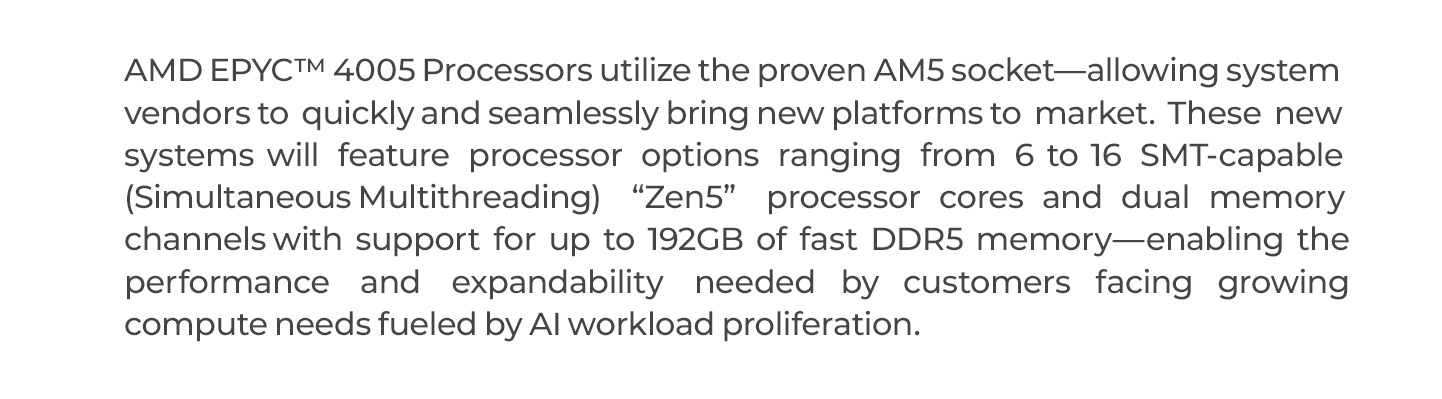 AMD CPU description