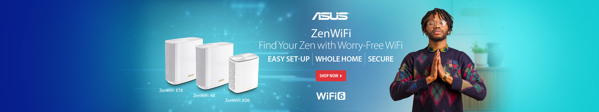 ZenWiFi find your Zen with worry-free WiFi