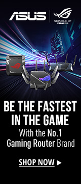 ASUS BE THE FASTEST IN THE GAME