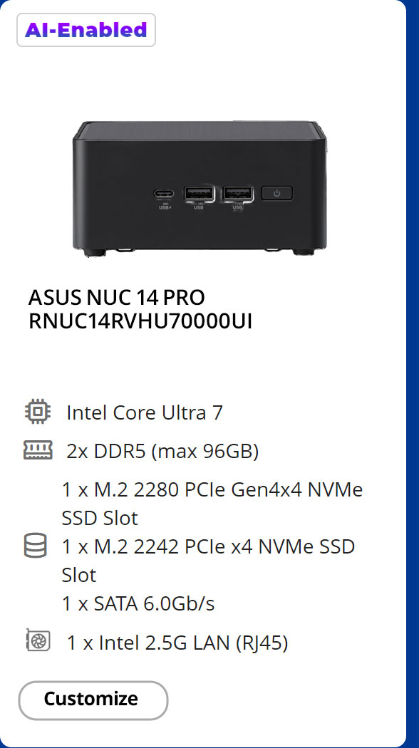 ASUS NUC 14 Pro 