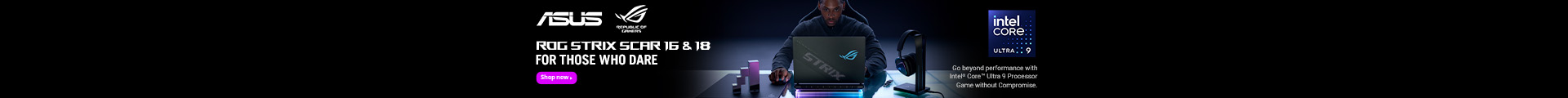 ROG Strix Scar 16 & 18 for Those Who Dare
