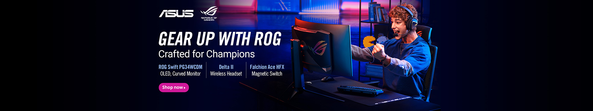 Gear up with ROG