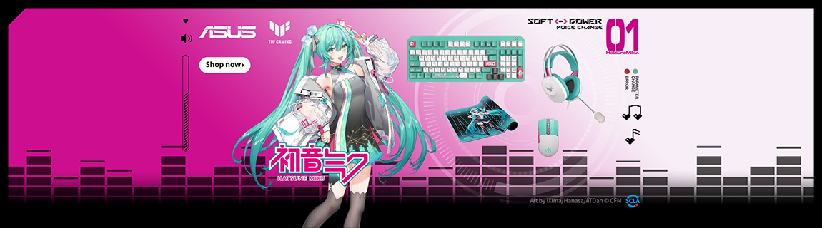 TUF Gaming x Hatsune Miku
