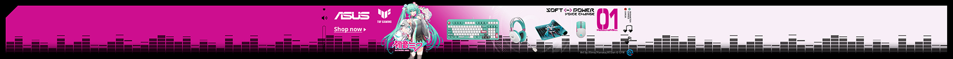 TUF Gaming x Hatsune Miku