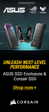 ASUS SSD Enclosure + Corsair SSD