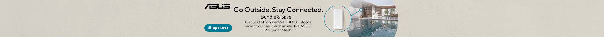 Asus BD5 Outdoor Bundle Banner