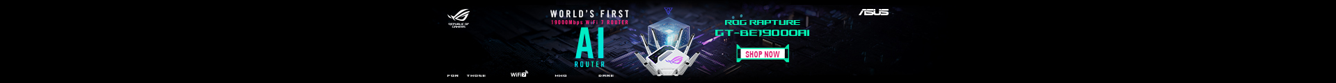 ASUS ROG GT-BE19000AI Router
