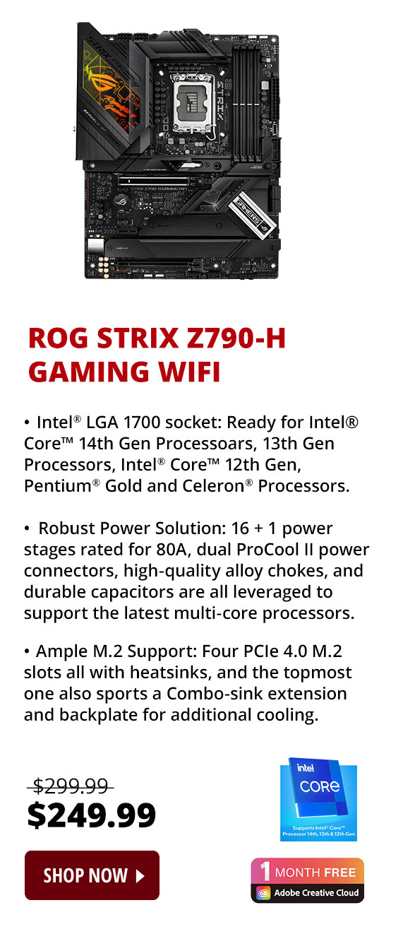 ROG STRIX Z790-H Gaming WIFI