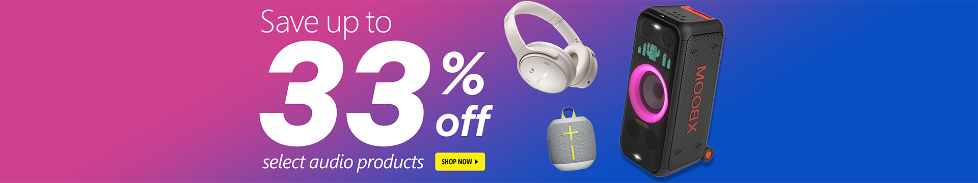 Audio Deal Banner