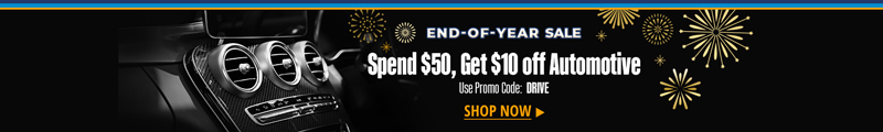 Spend $50, Get $10 off Automotive