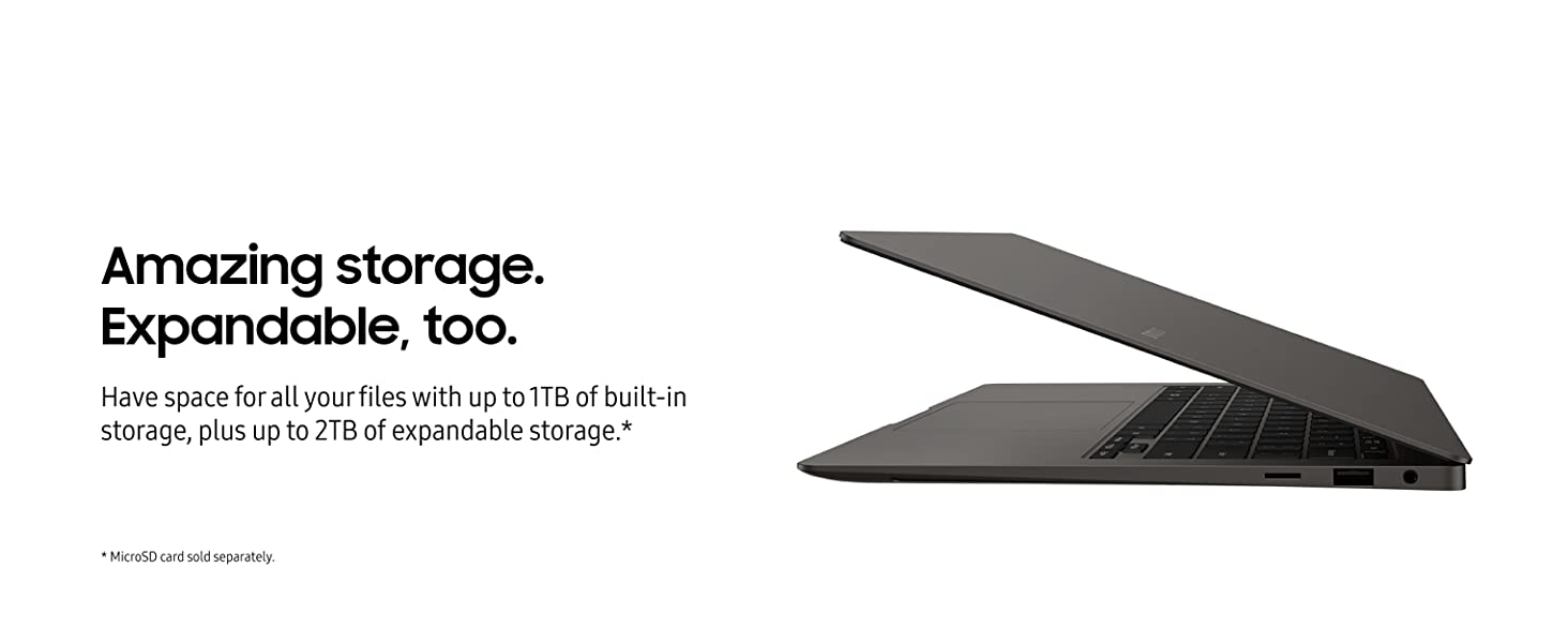 Amazing storage. Expandable, too.