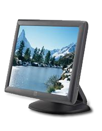 ELO TOUCHSYSTEMS E719160 Gray 17-inch Dual serial/USB IntelliTouch Desktop Touchmonitor 230 cd/m2 800:1