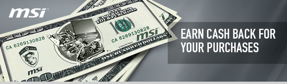 Earn Cash Back For Your Purchases