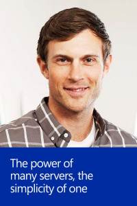 The power of many servers, the simplicity of one