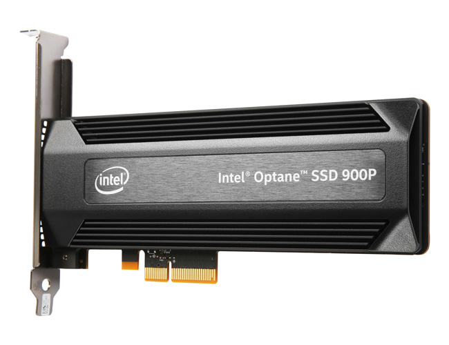 Intel Optane SSD 900P (480GB, AIC PCIe 3.0 x4, 20nm, 3D XPoint)