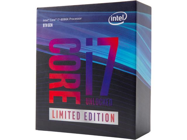 Intel Core i7-8086K Coffee Lake 6-Core 4.0 GHz LGA 1151 (300 Series) 95W BX80684I78086K Desktop Processor Intel UHD Graphics 630