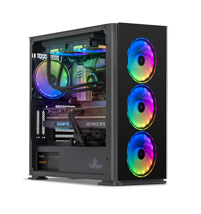 Yeyian Gaming Desktop YARI YPI-YA46KFB-46T1N Intel Core i5 14th Gen