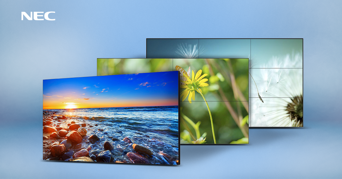 NEC Video Walls TileMatrix™ and technologies