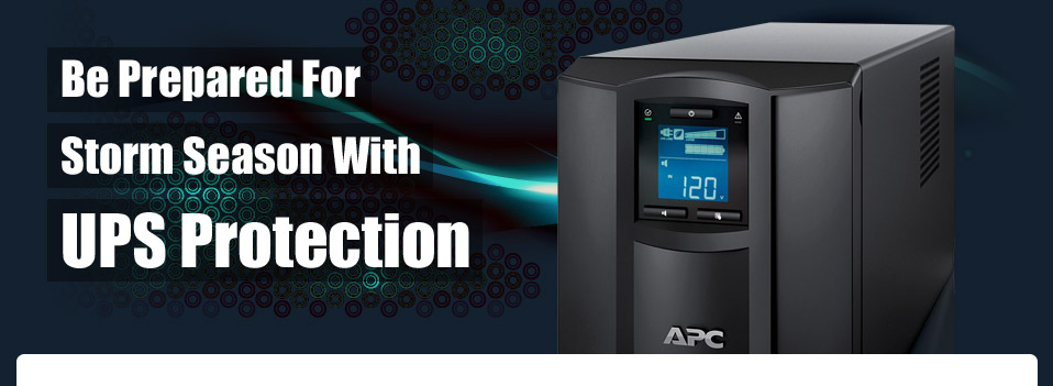 Be Prepared For Storm Season With UPS Protection