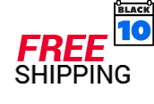 Black 10 - Free Shipping