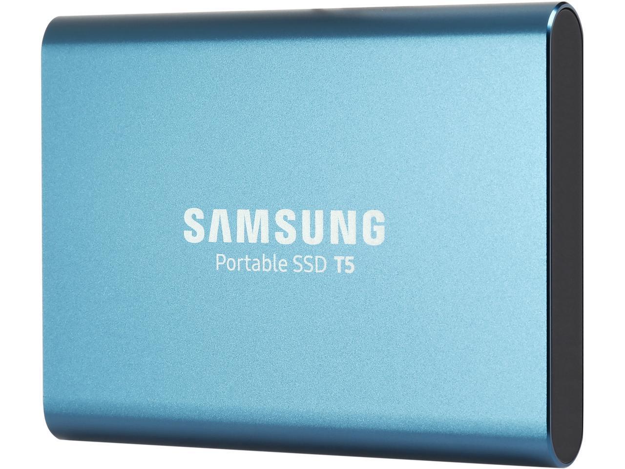 SAMSUNG T5 500GB 2.50 USB 3.1 V-NAND Portable SSD MU-PA500B/AM