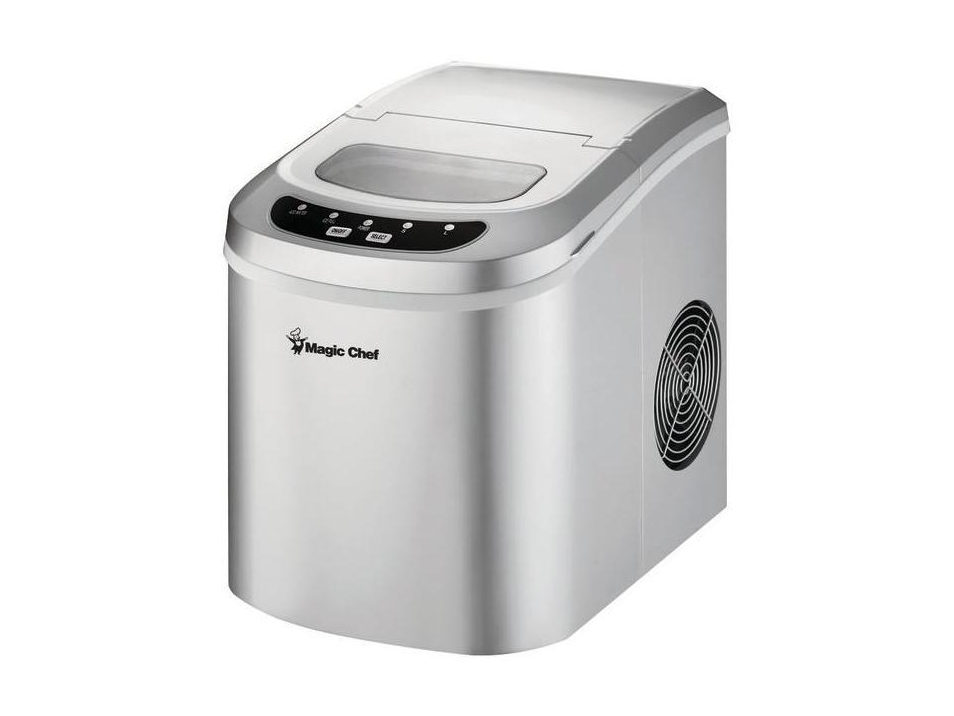 MAGIC CHEF MCIM22SV 27lb Capacity Ice Maker