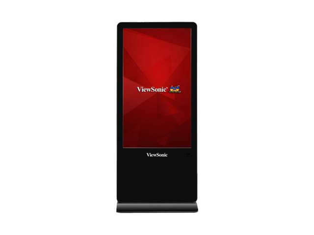 ViewSonic EP5540T 55in 4K Ultra HD All-in-One Free-standing Interactive Digital ePoster Kiosk