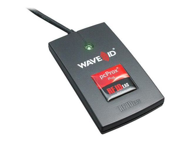 RFIDeas RDR-80081AKU pcProx Plus Dual Frequency Desktop Keystroking Reader