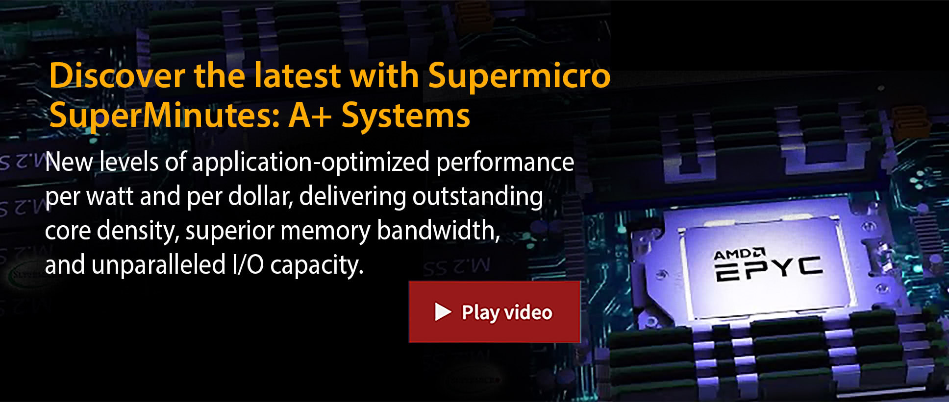 Discover the latest with Supermicro SuperMinutes: A+ Systems