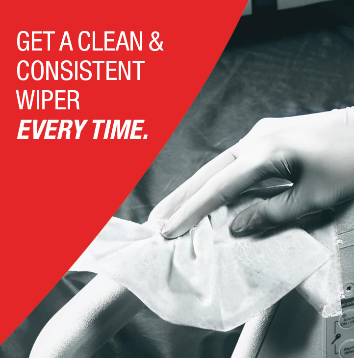 Get a clean & consistent wiper every time.