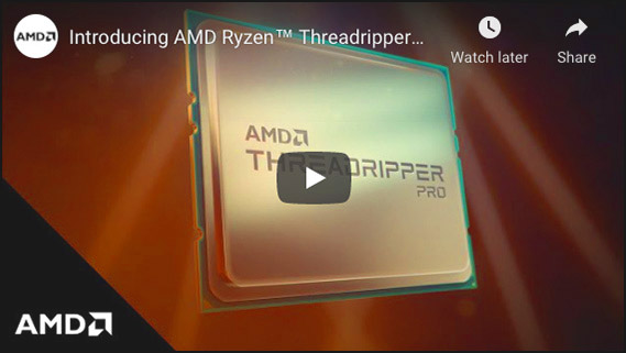 AMD Threadripper Pro Video