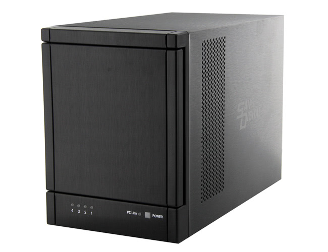 SANS DIGITAL TowerRAID TR4M6GNC 4-Bay eSATA 6G Port Multiplier JBOD Tower (no eSATA card bundled)