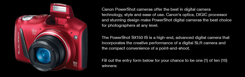Canon PowerShot SX150 IS